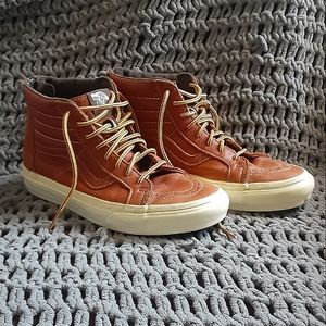 Boot Leather Vans SK8 HI Zip